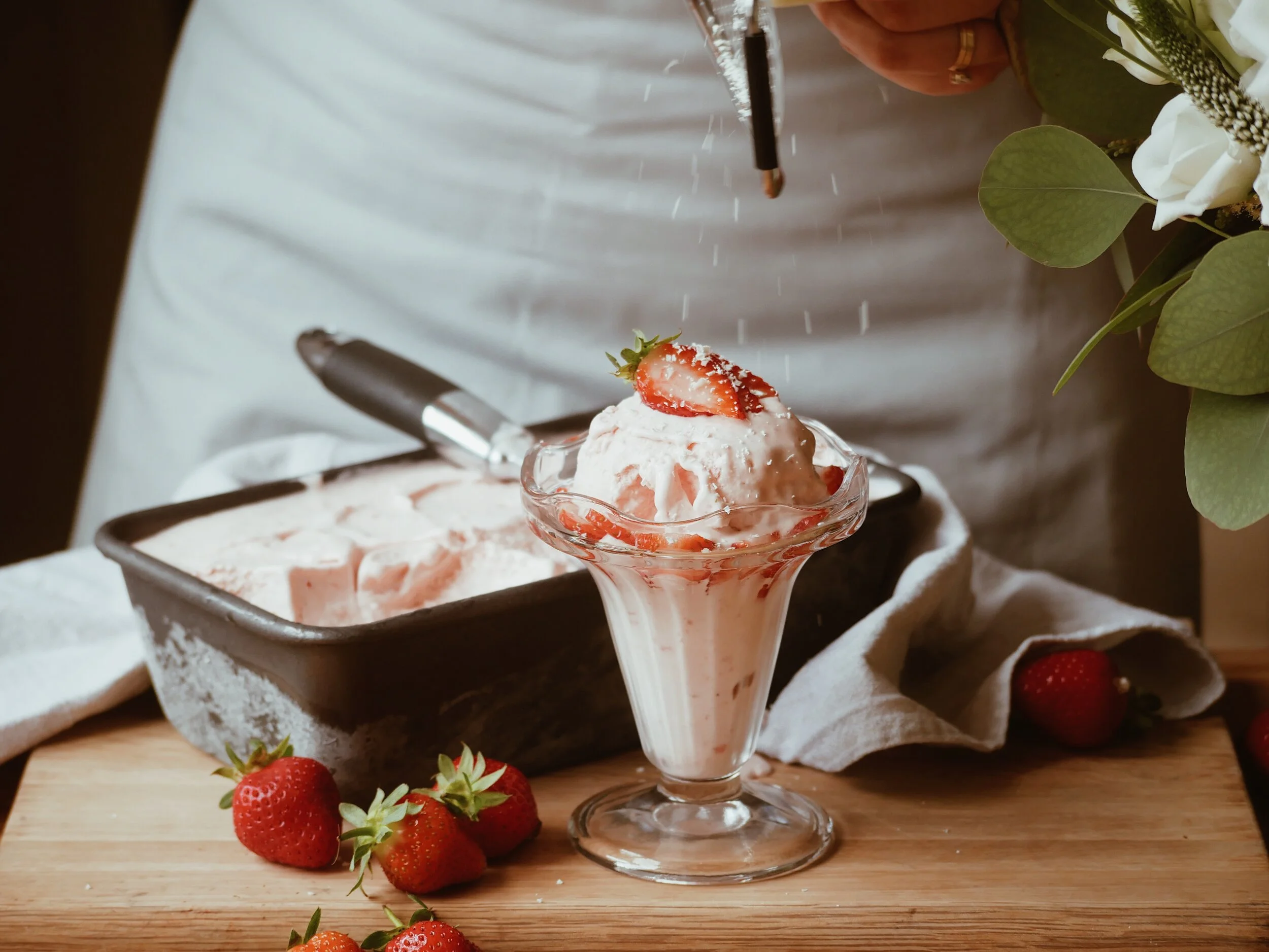 Strawberry Ice Cream - Ad — by Lauren McDermott